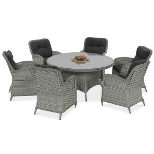 Zestaw mebli technorattanowych z boku