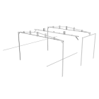 Zestaw wsporników do garażu KINGSTON