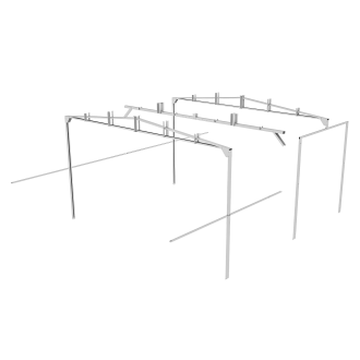 Zestaw wsporników do garażu KINGSTON