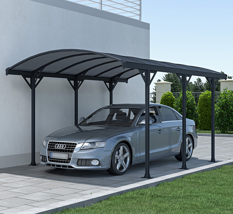 Wiata samochodowa NEVADA 3x4,4m Cold Grey