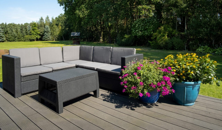 Narożnik ogrodowy PROVENCE Brown