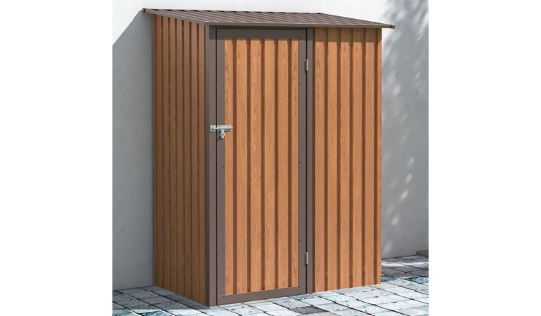 Schowek ogrodowy KENT 143x89cm Oak/Brown - HARDMAISTER