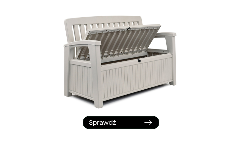 Skrzynia/Ławka Keter PATIO BENCH 227L White