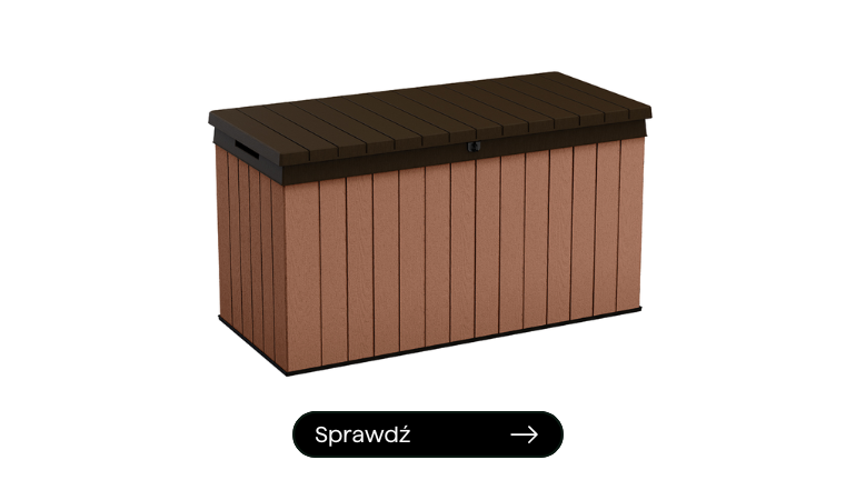 Skrzynia ogrodowa DARWIN BOX 570L Wood Brown - Keter