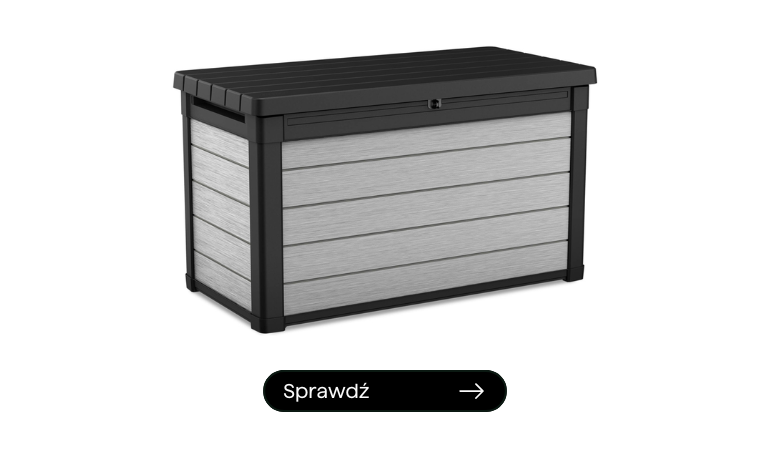 Skrzynia ogrodowa Keter DENALI 380L Graphite