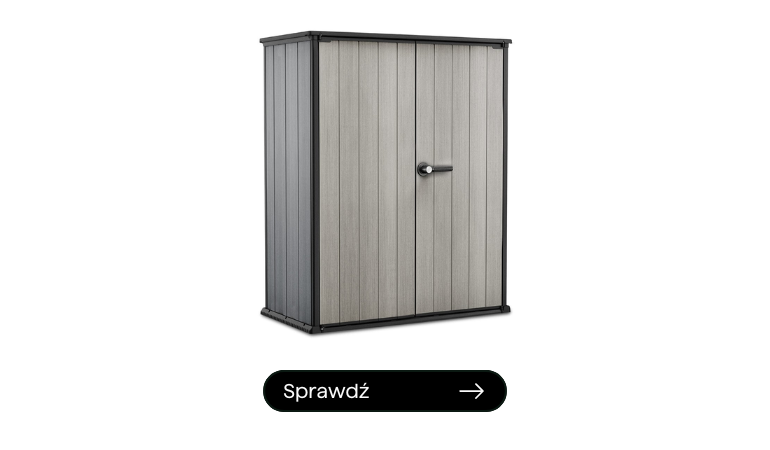 Szafa schowek ogrodowy Keter HIGH STORE PLUS