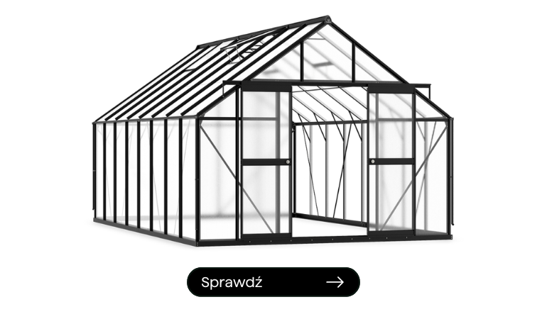 Szklarnia poliwęglanowa FABA 305x489 Black - CULTIVO