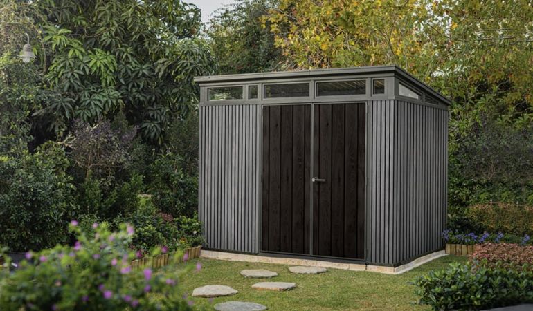 domek ogrodowy z tworzywa sztucznego 