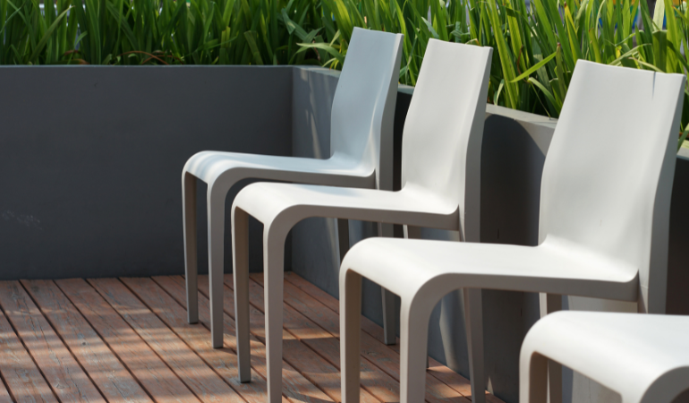 meble ogrodowe z polipropylenu 