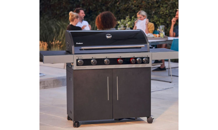 Grill gazowy BOSTON BLACK 6 KR TURBO 