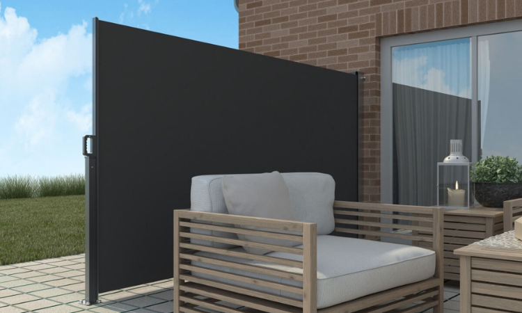 Markiza Pionowa Boczna 200x300 Dark Grey - FOCUS GARDEN