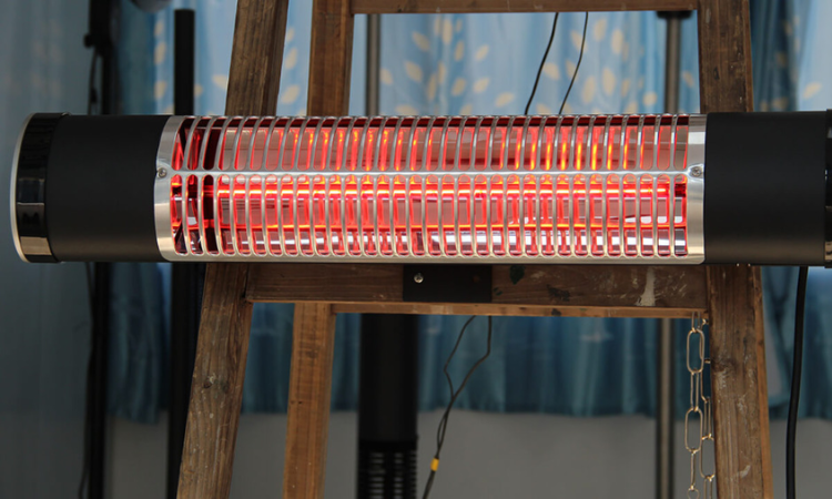 wisząca lampa promiennik grzewczy 