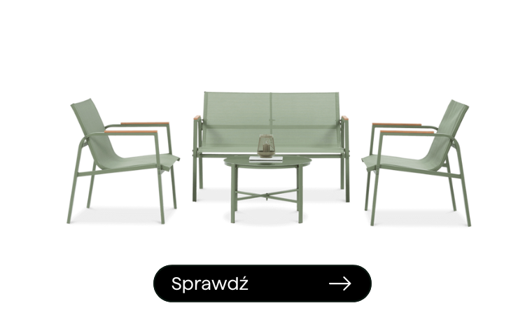 meble ogrodowe mango caffe green st&oacute;ł i fotele ogrodowe 