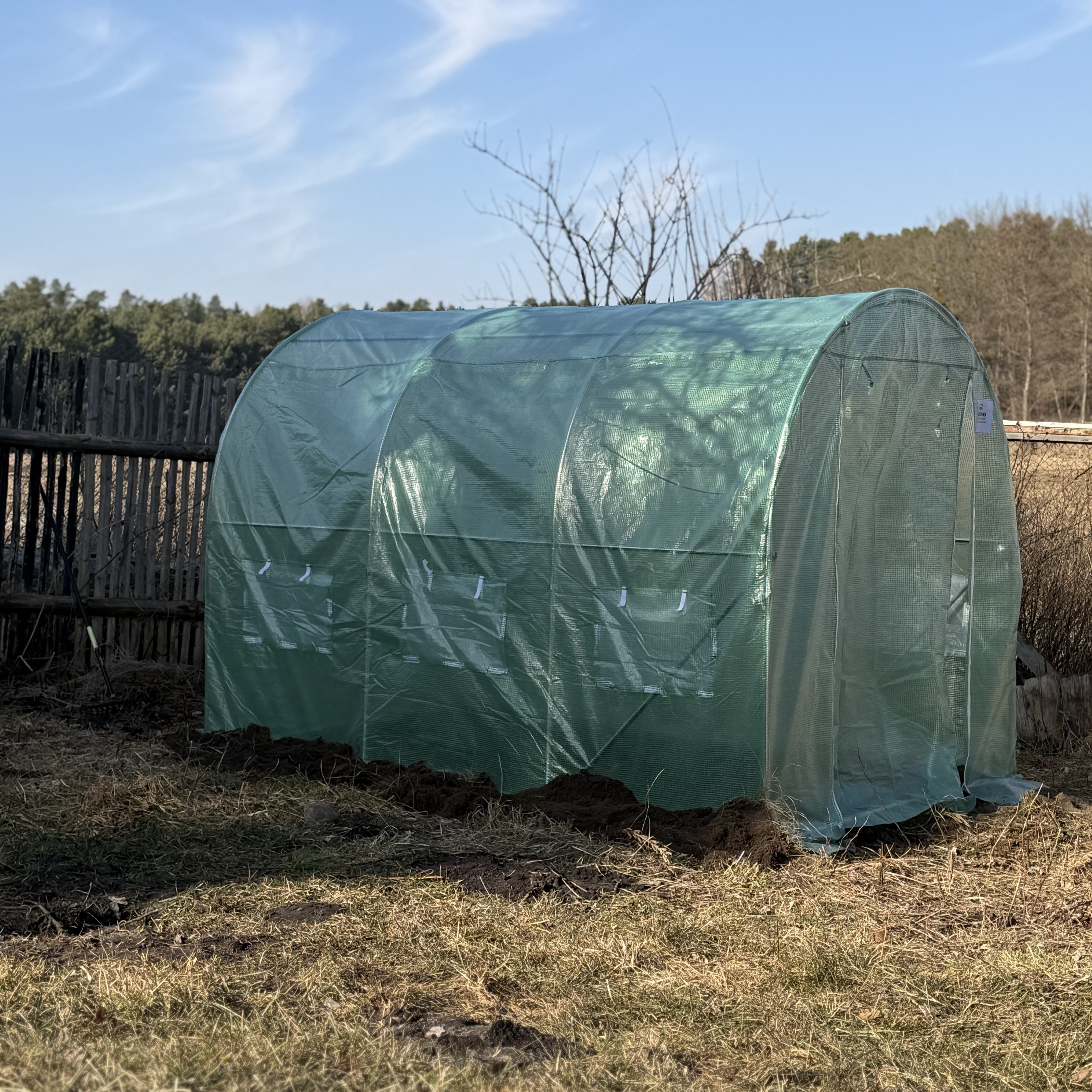 Tunel Foliowy 2x3x2 - 6m2 Zielony Cultivo zdjęcie realizacji 4
