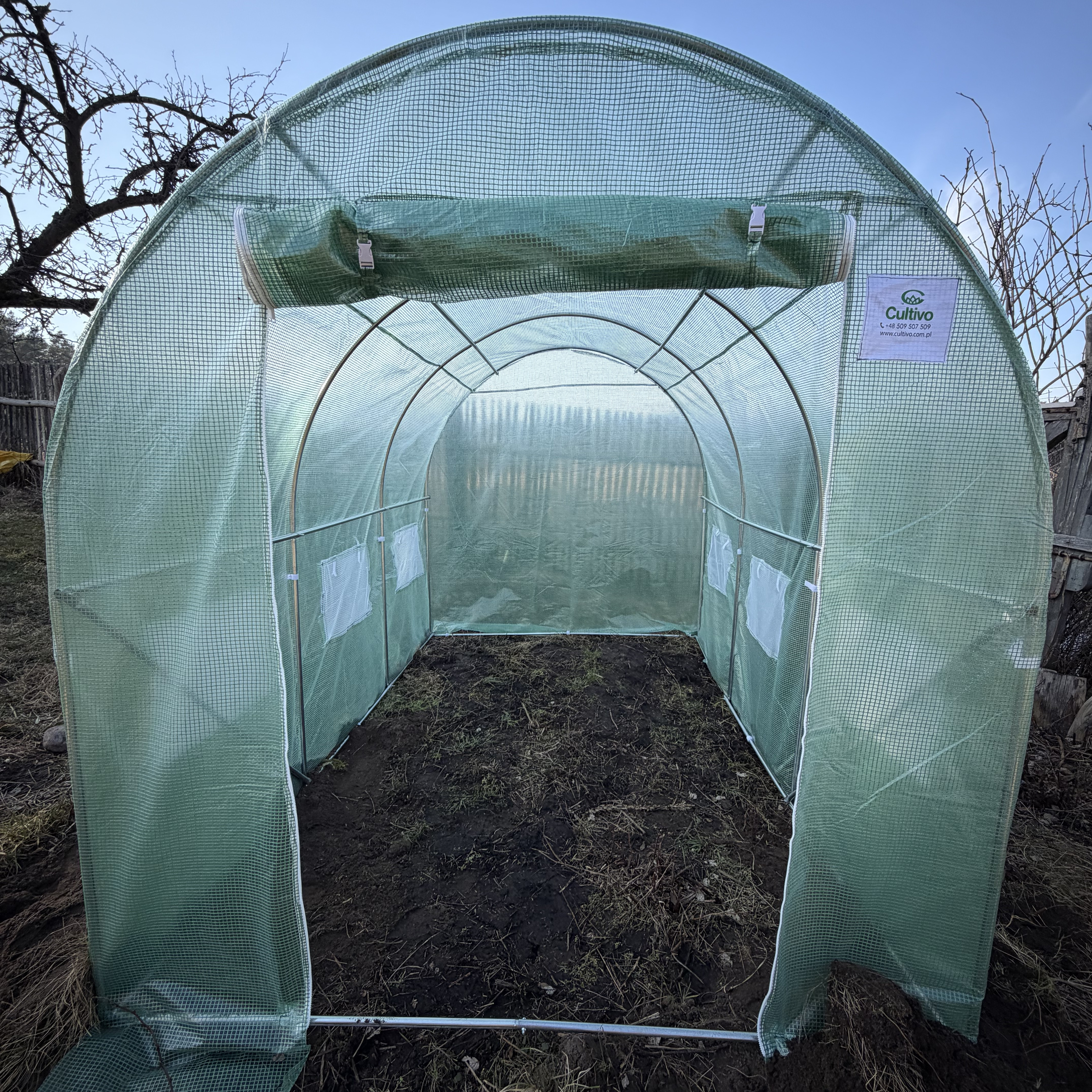 Tunel Foliowy 2x3x2 - 6m2 Zielony Cultivo zdjęcie realizacji 5
