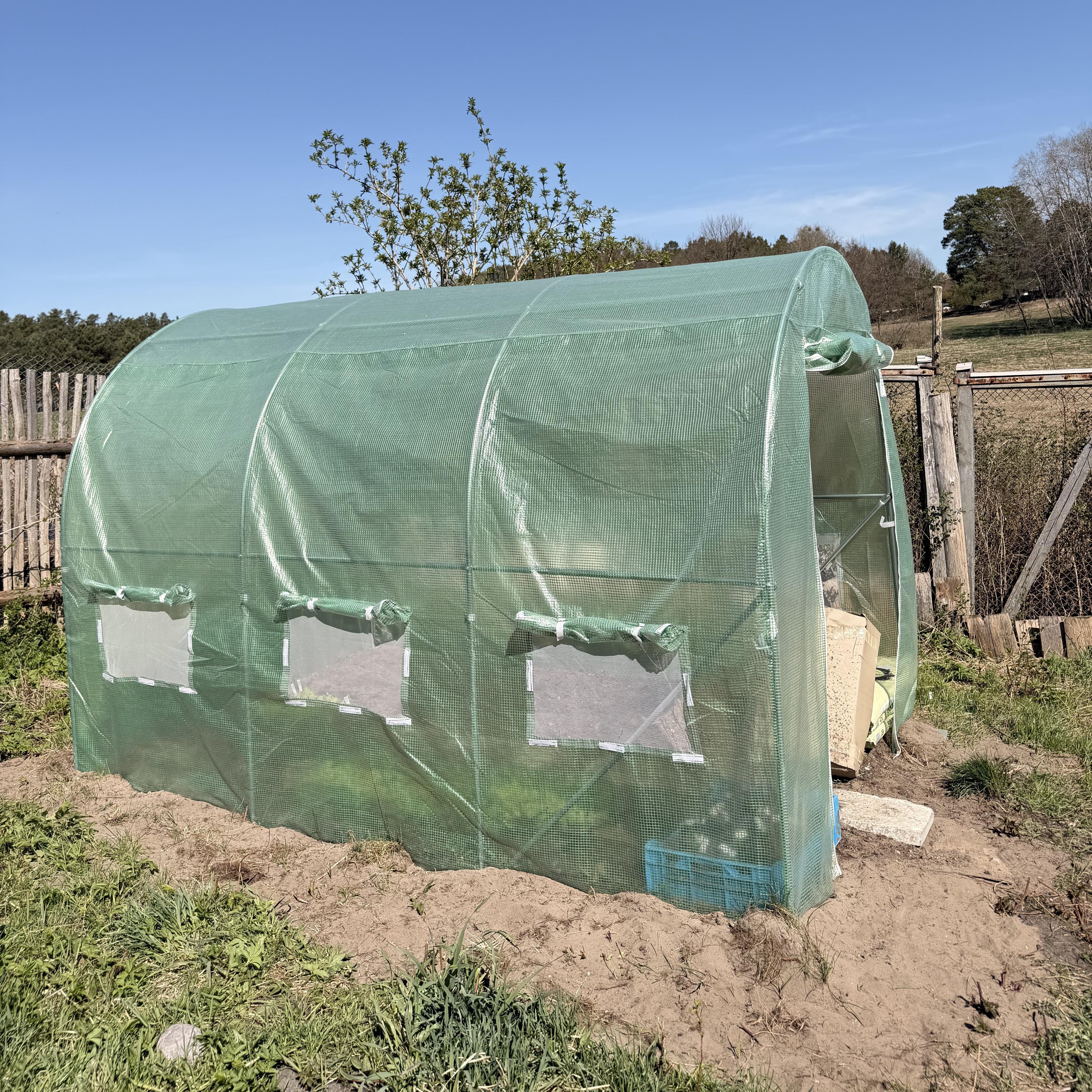 Tunel Foliowy 2x3x2 - 6m2 Zielony Cultivo zdjęcie realizacji 6