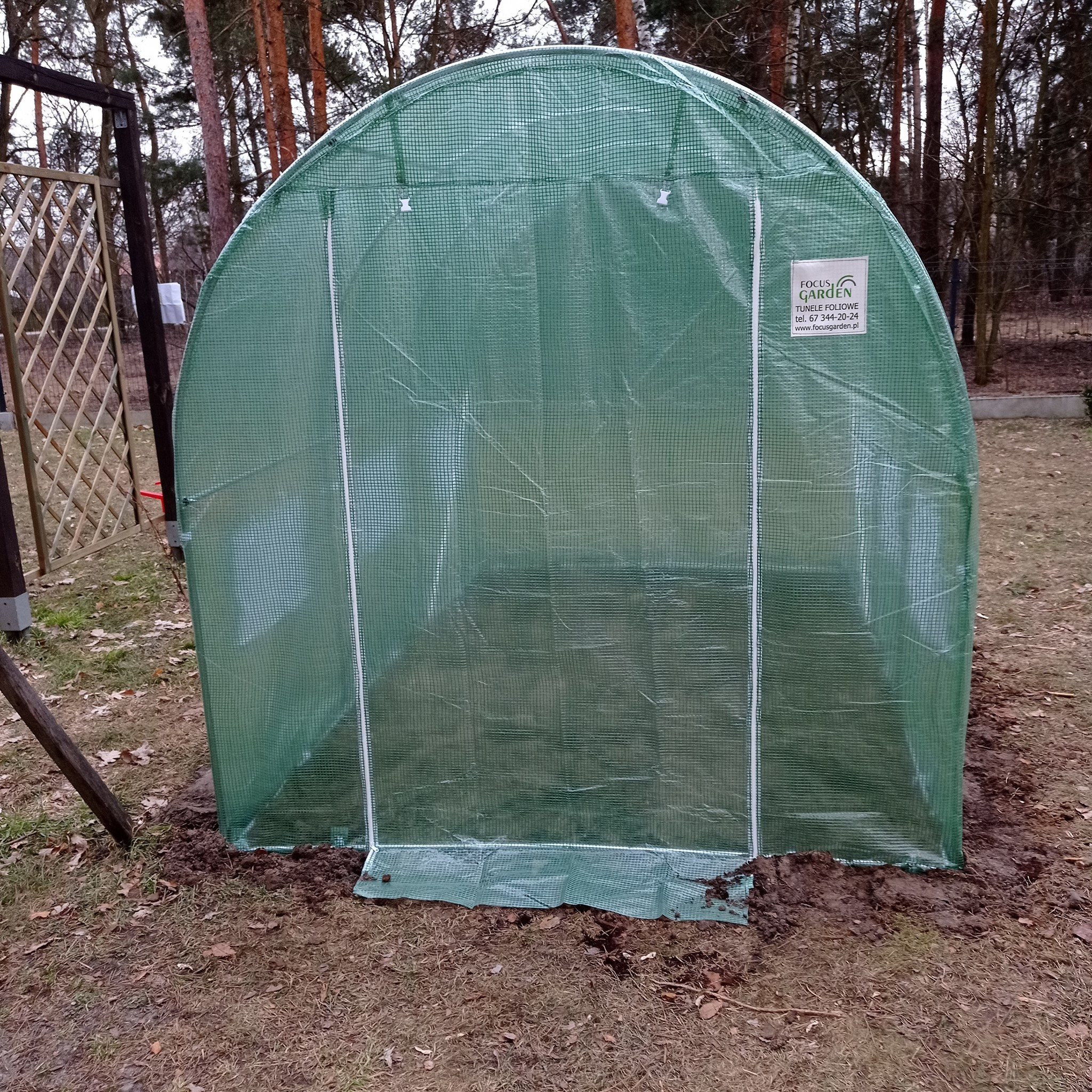 Tunel Foliowy 2x3x2 - 6m2 Zielony Cultivo zdjęcie realizacji 2
