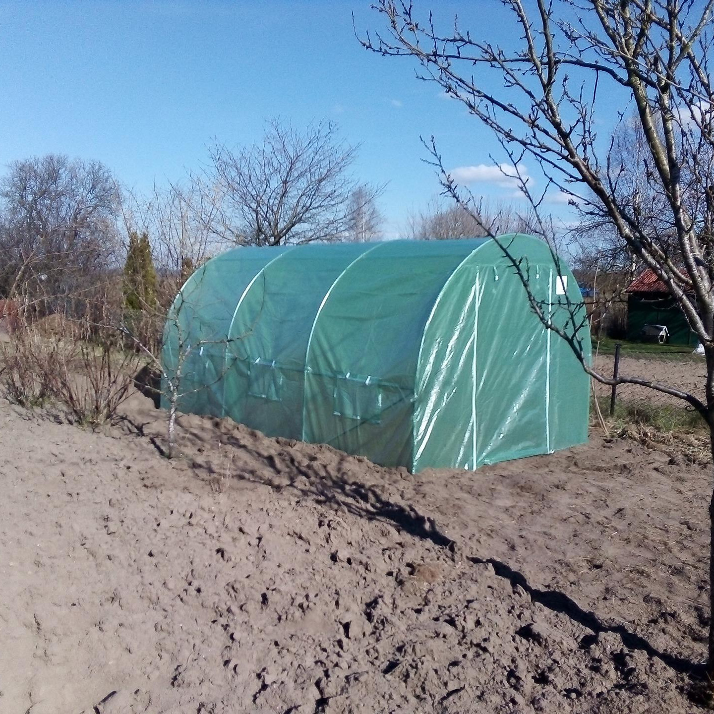 Tunel Foliowy 2x3x2 - 6m2 Zielony Cultivo zdjęcie realizacji 1