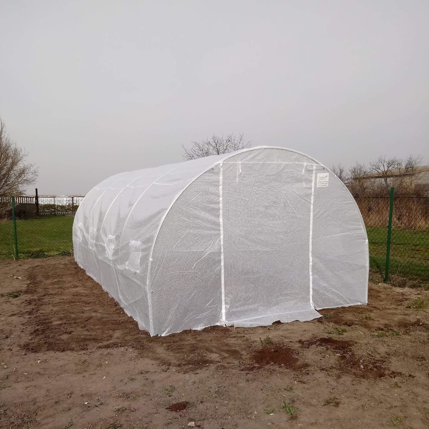 Tunel Foliowy 3x6x2 - 18m2 Biały zdjęcie realizacji 2