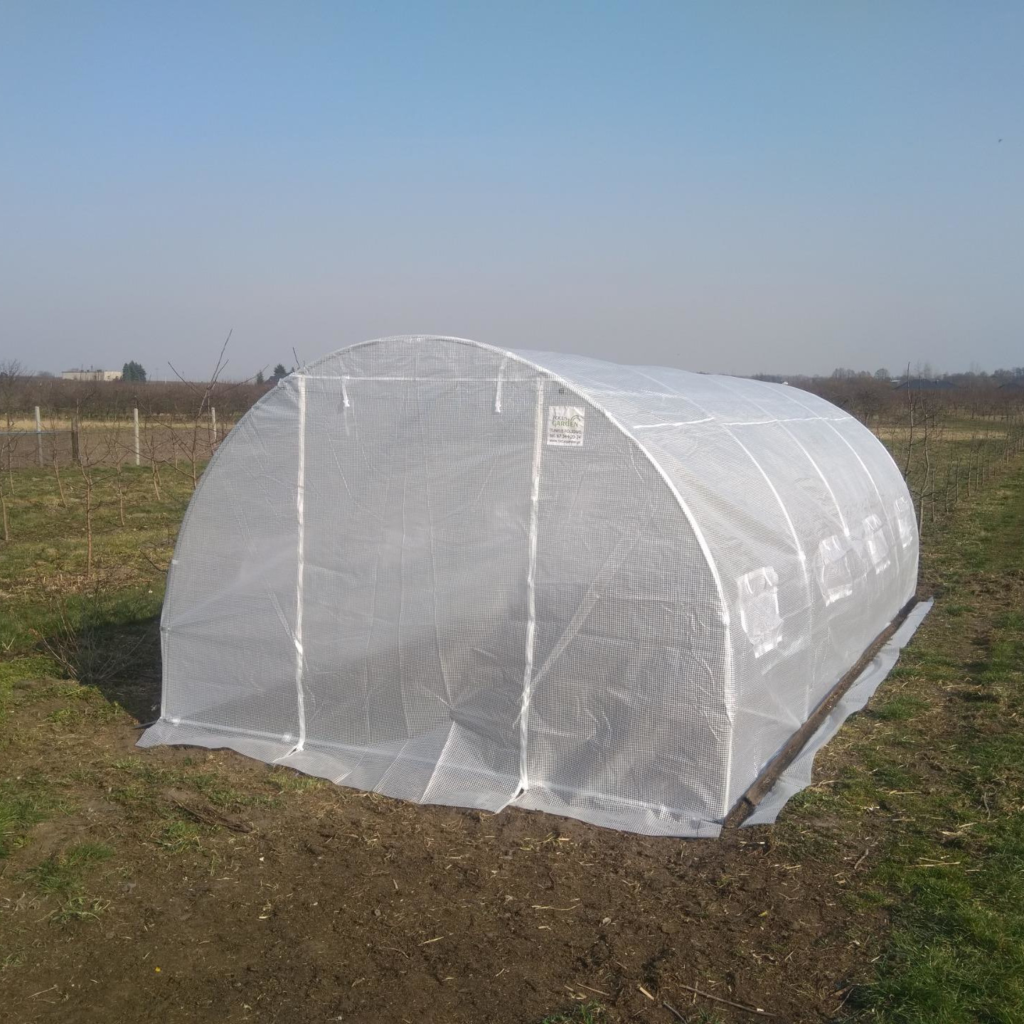 Tunel Foliowy 3x6x2 - 18m2 Biały zdjęcie realizacji 3