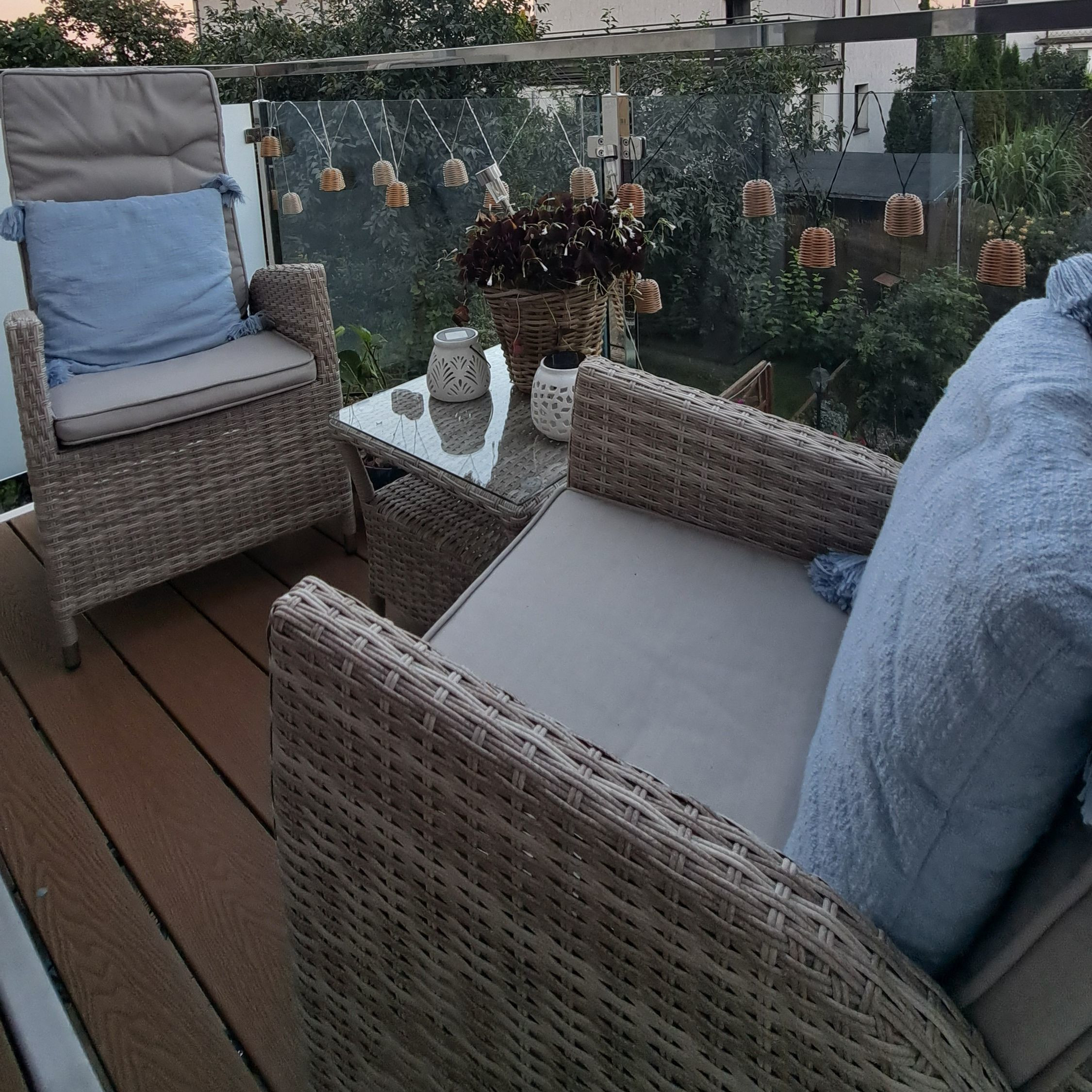 Zestaw wypoczynkowy MALTA DUO Beige zdjęcie realizacji 3