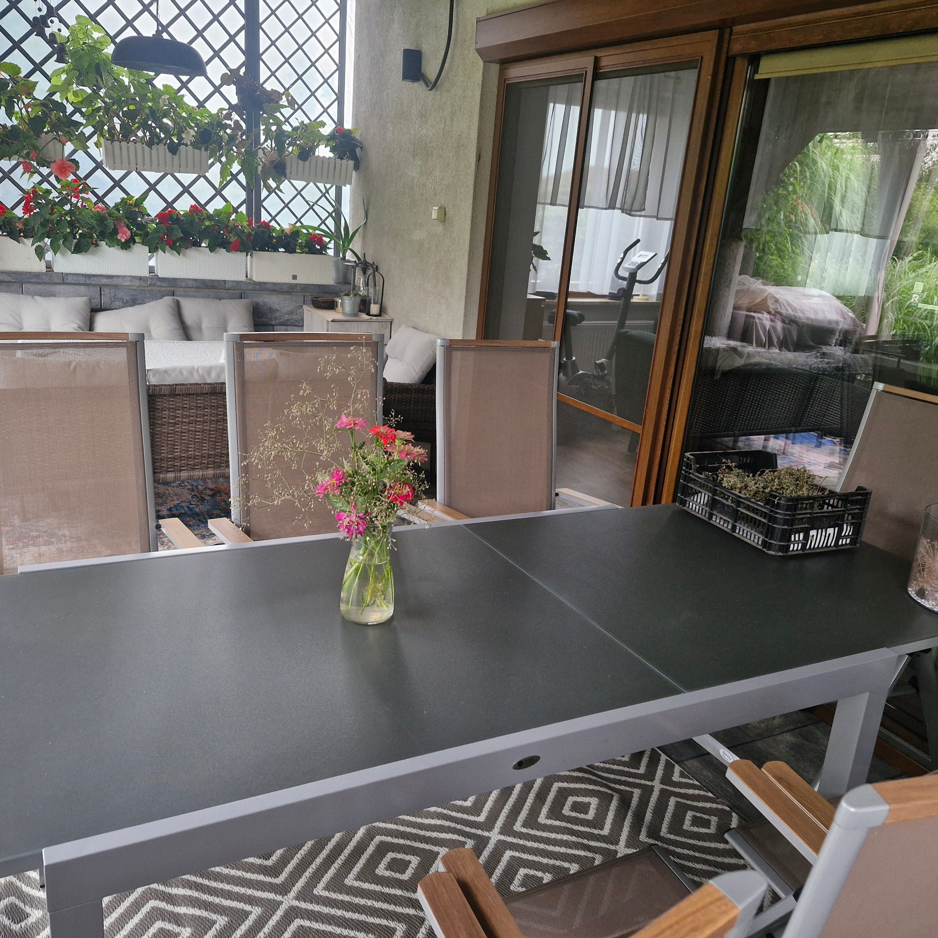 Meble ogrodowe BRISBANE 8+1 Taupe zdjęcie realizacji 6