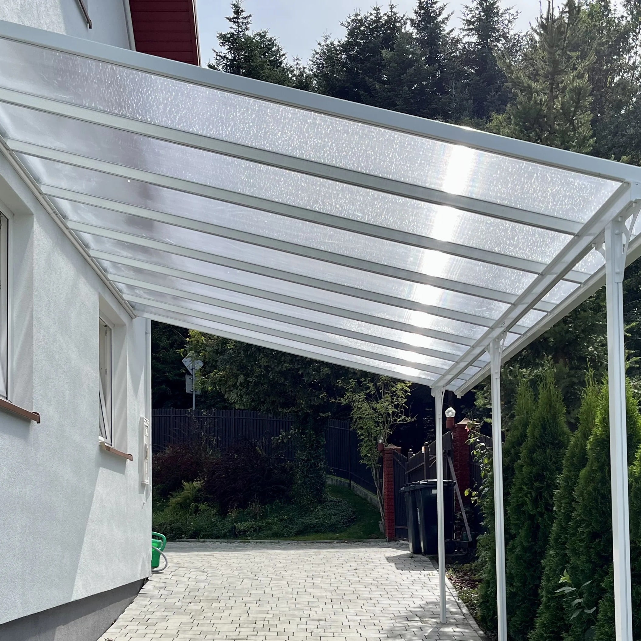 Wiata ogrodowa ATLANTA 3x5m White zdjęcie realizacji 1