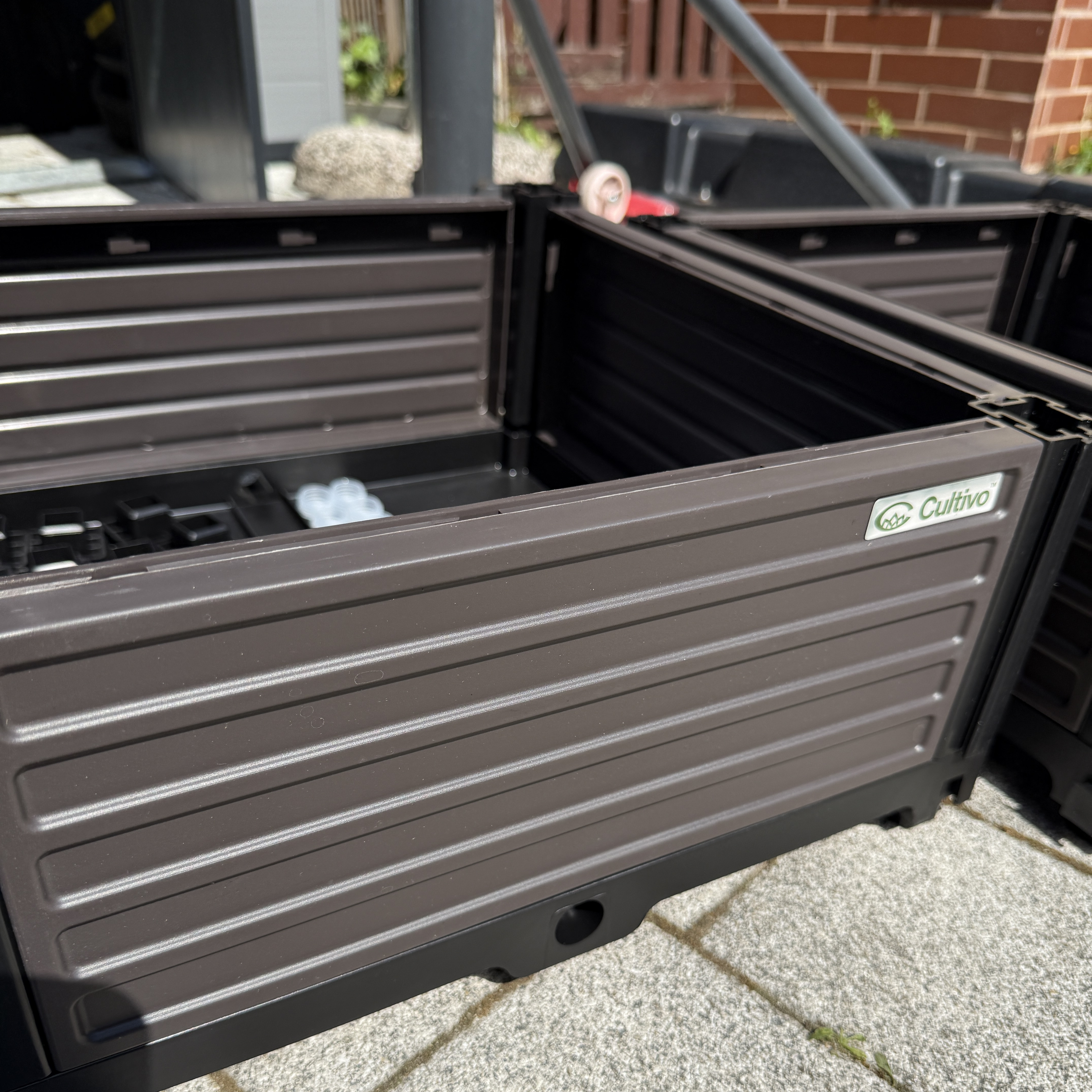 Skrzynia uprawowa GROW BOX XL 164x41x31cm - CULTIVO zdjęcie realizacji 3