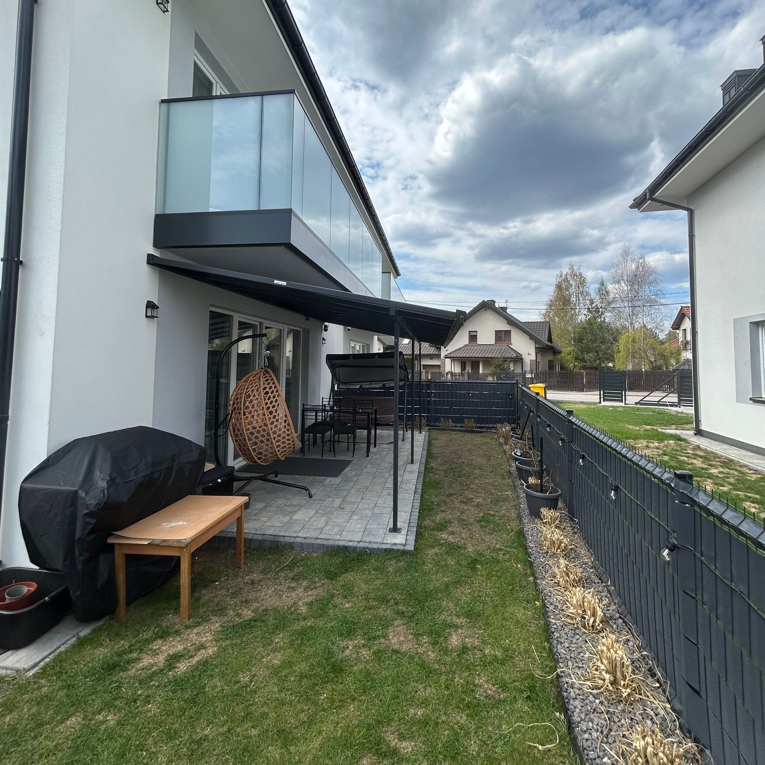Wiata tarasowa ATLANTA 6x3m Cold Grey - HARDMAISTER zdjęcie realizacji 3