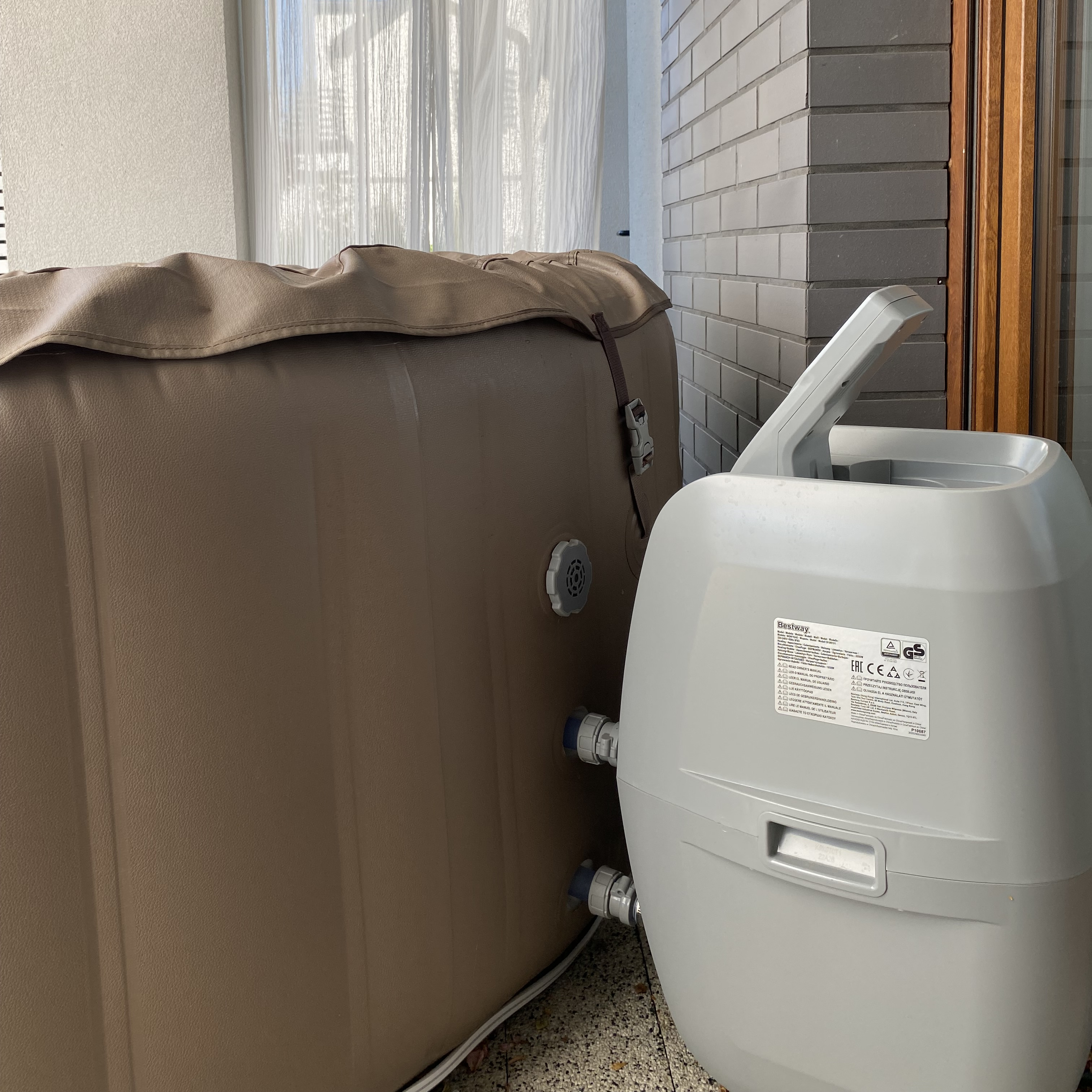 Jacuzzi ogrodowe PALM SPRINGS Airjet, nadmuchiwane - Bestway 60017 zdjęcie realizacji 6