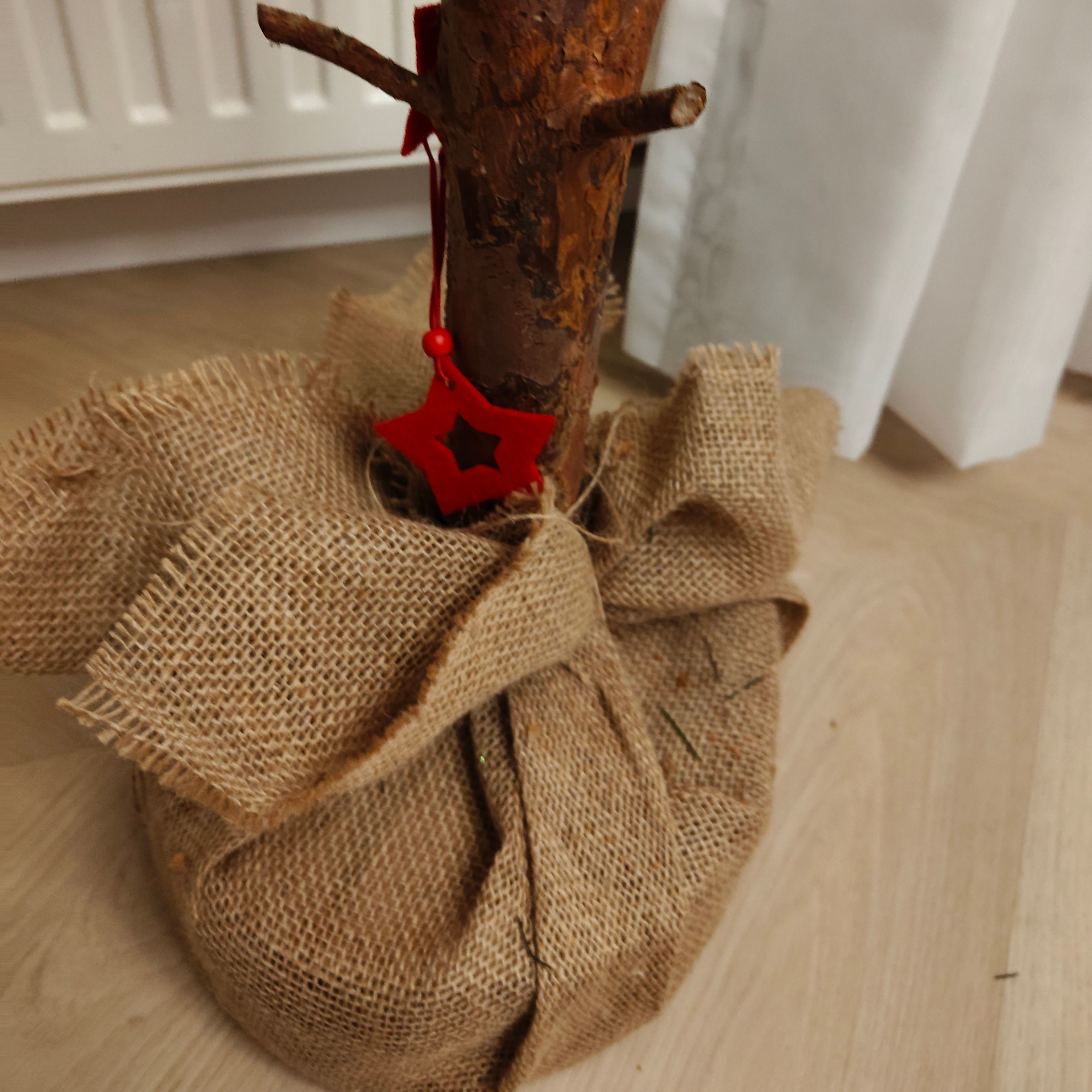 Choinka z pniem ZEFIR wys.160cm, natural - MOODME zdjęcie realizacji 2