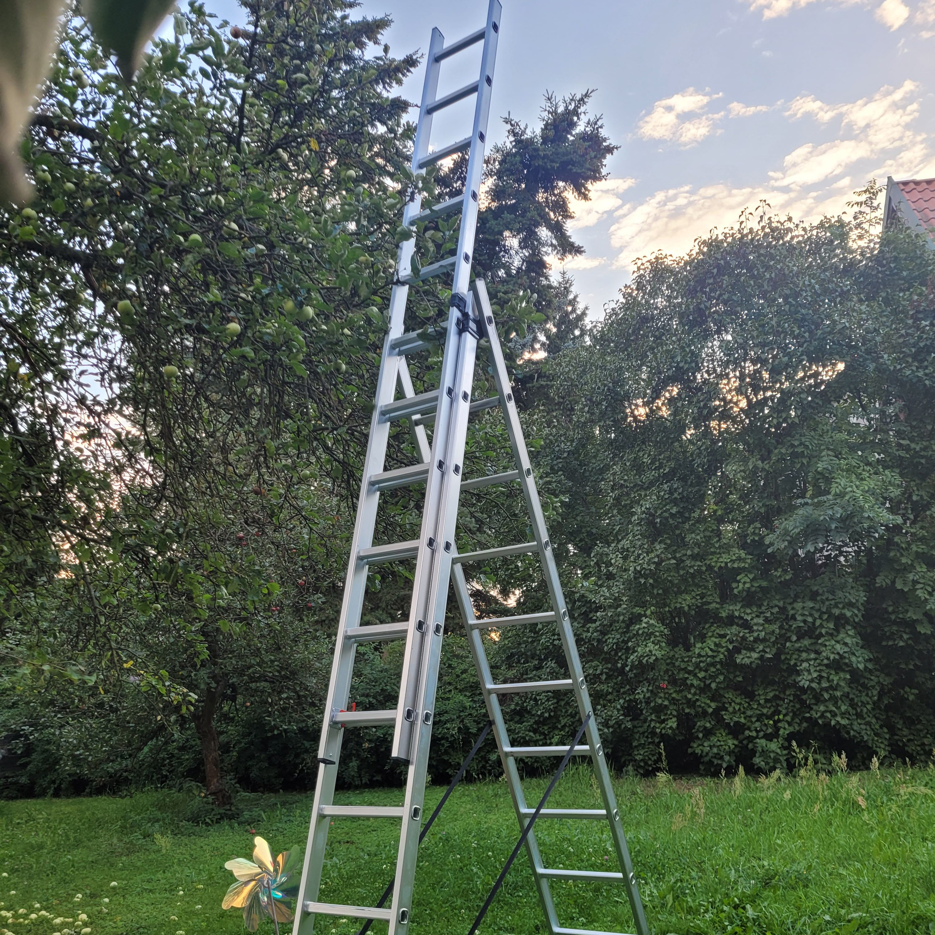 Wielofunkcyjna drabina aluminiowa Solid Maxi 3x11 - Hardmaister  zdjęcie realizacji 1