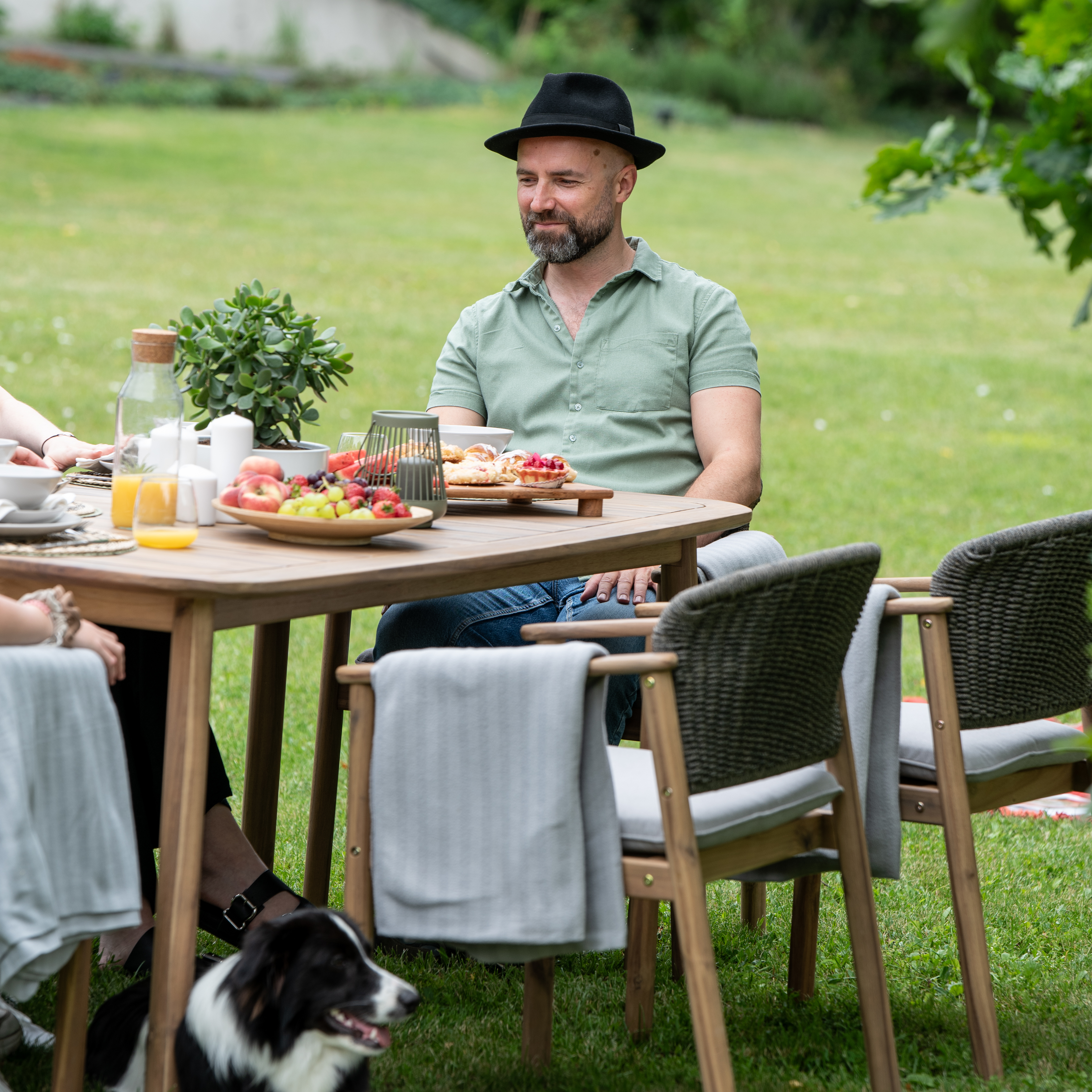 Zestaw jadalniany DOVER 6+1 Dining - Furrore zdjęcie realizacji 6