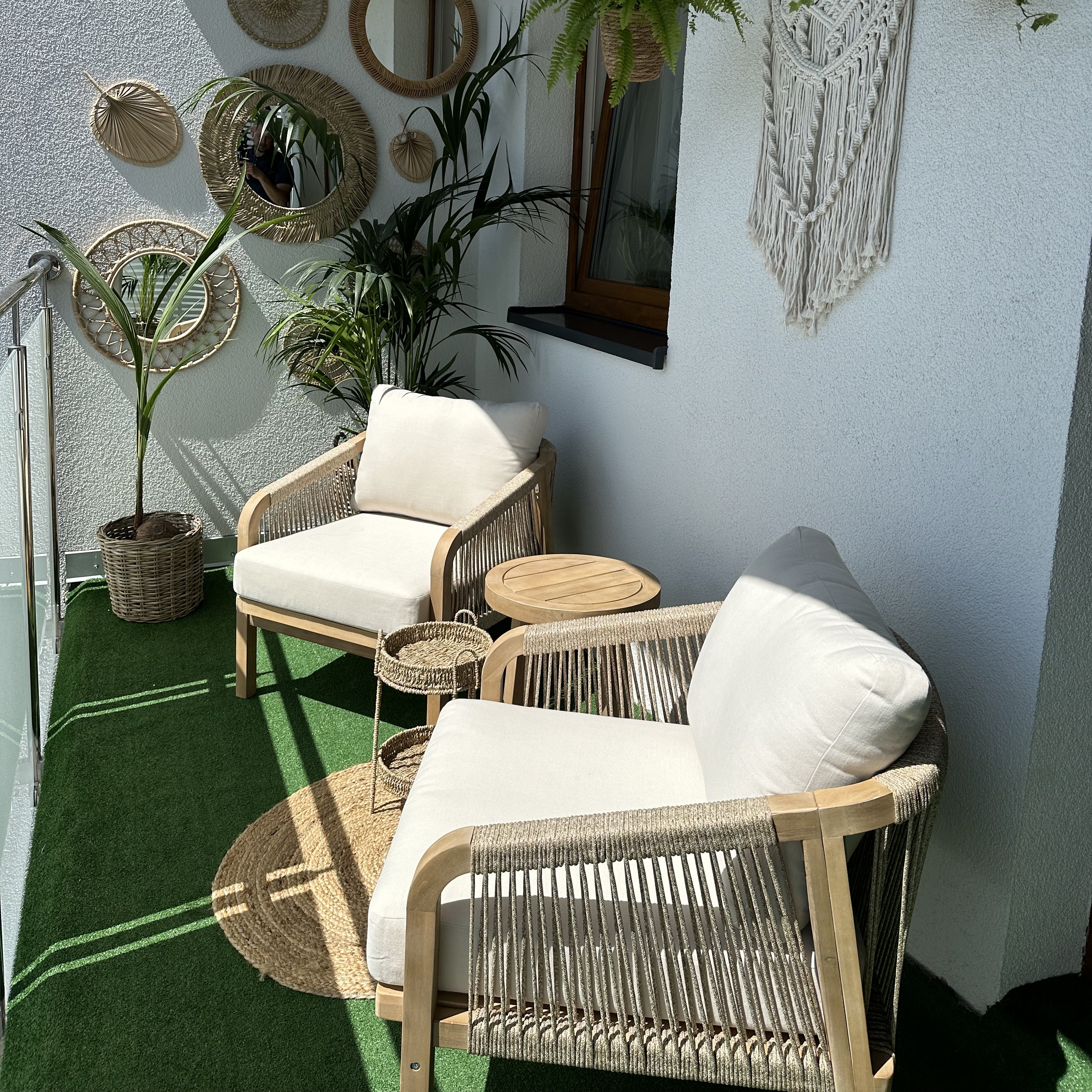 Meble balkonowe Marigold 2+1 Caffe - Furrore zdjęcie realizacji 5