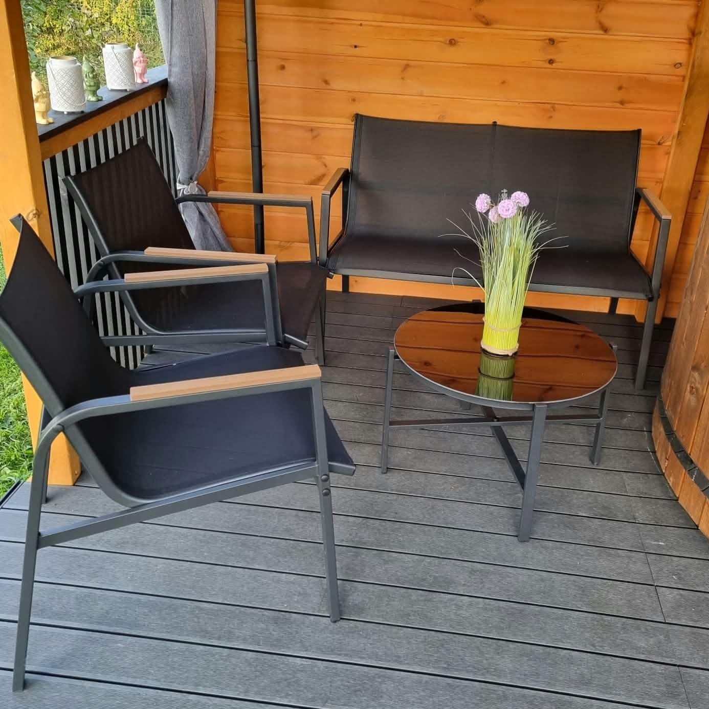 Zestaw mebli MANGO CAFFE Black - Bjørkka  zdjęcie realizacji 10