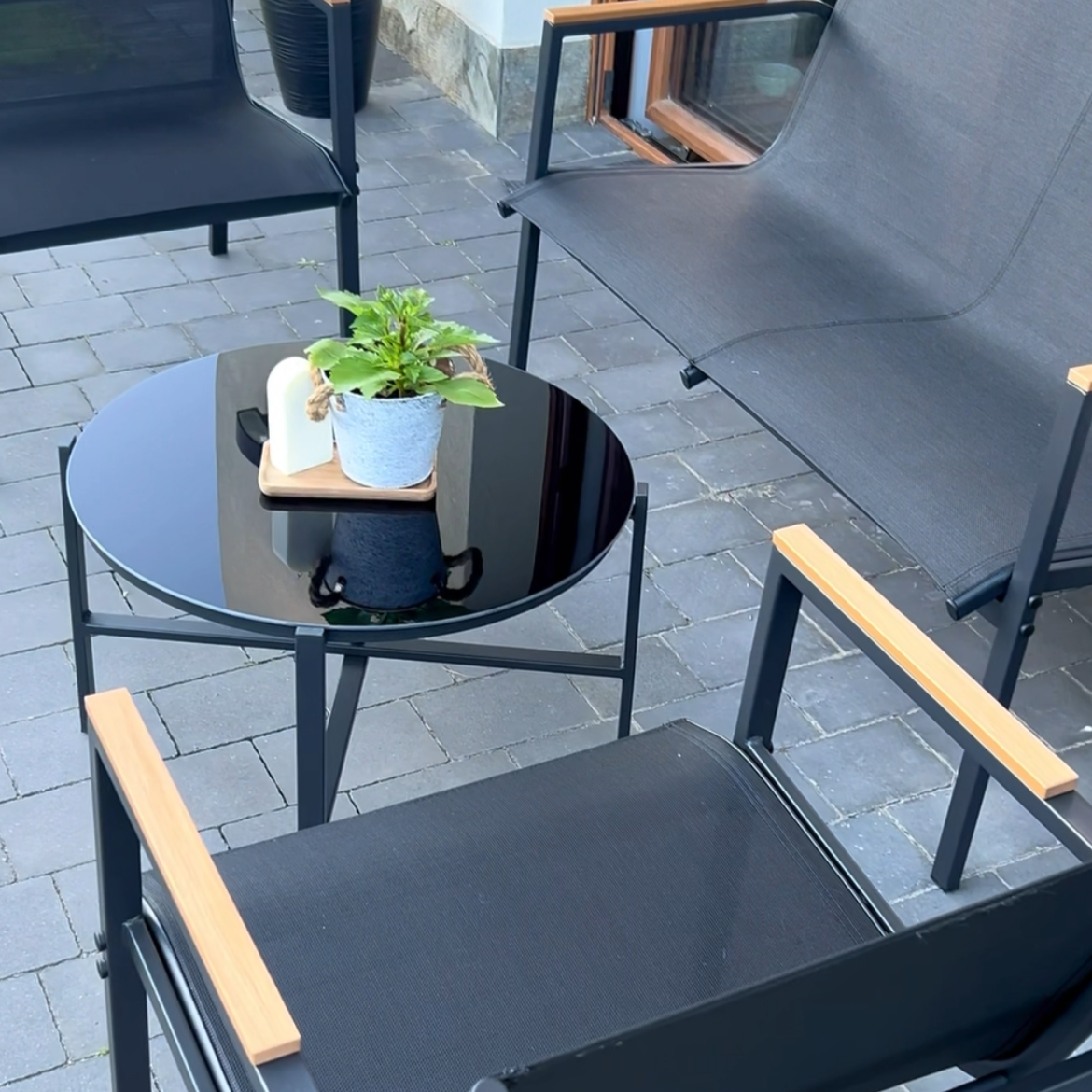 Zestaw mebli MANGO CAFFE Black - Bjørkka  zdjęcie realizacji 8