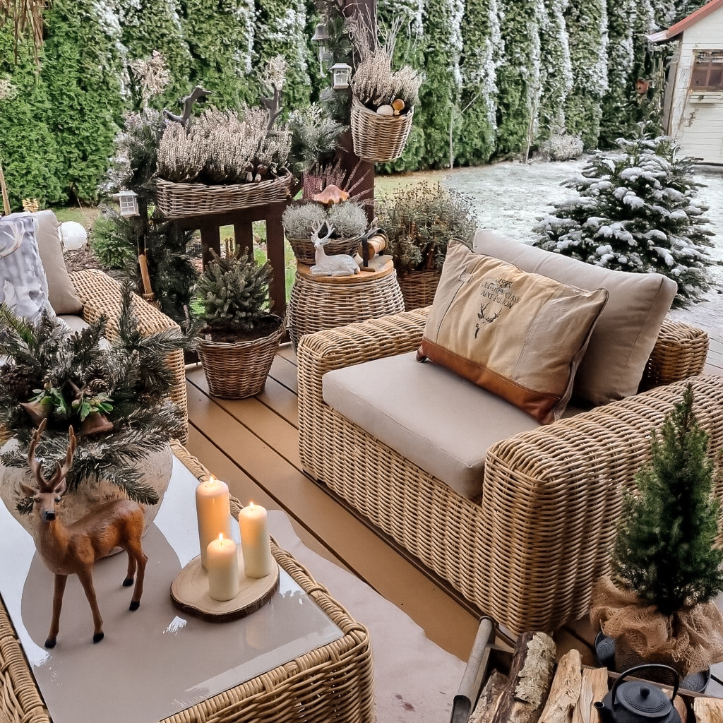 Zestaw tarasowy JAKARTA CAFFE Beige  - Furrore zdjęcie realizacji 7