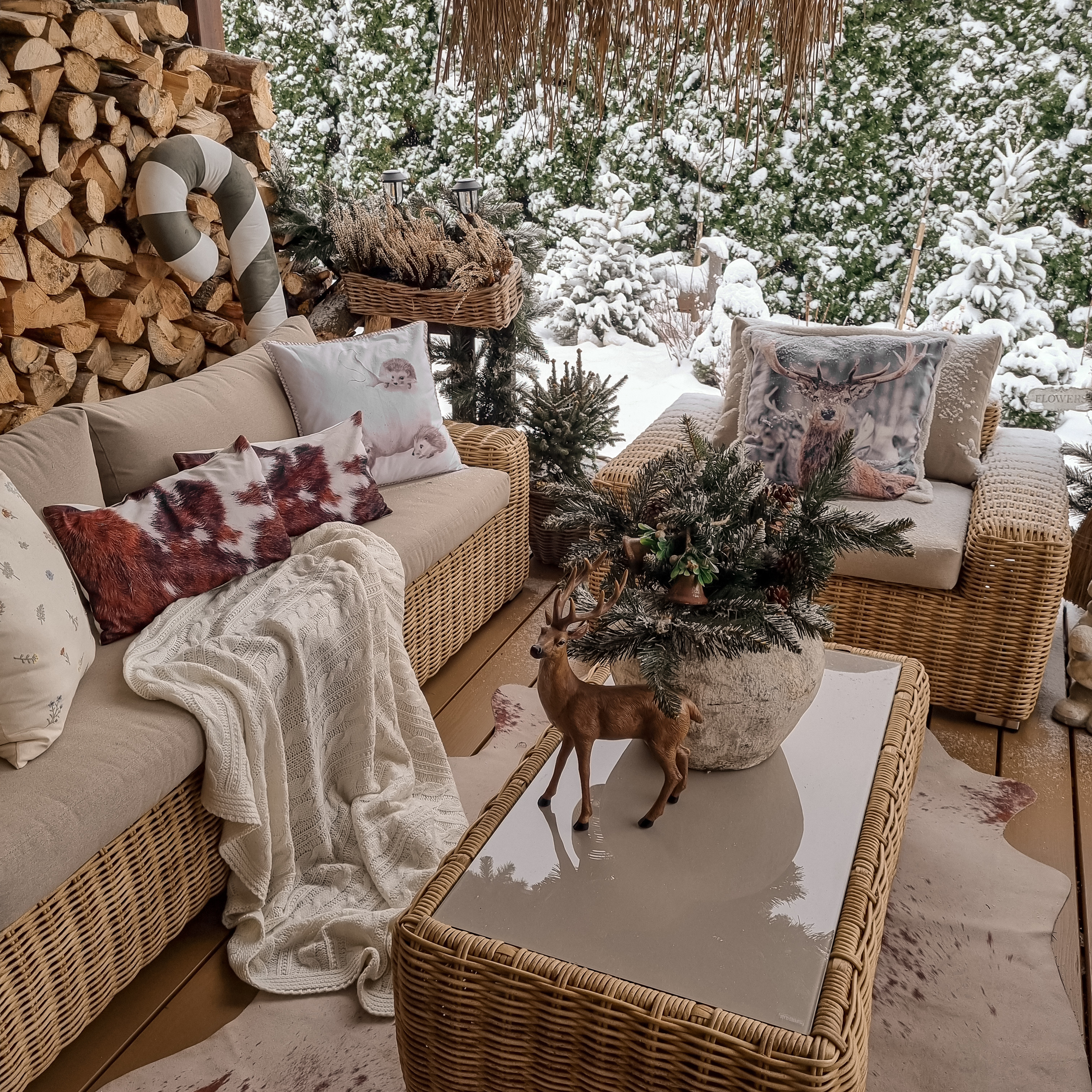 Zestaw tarasowy JAKARTA CAFFE Beige  - Furrore zdjęcie realizacji 8