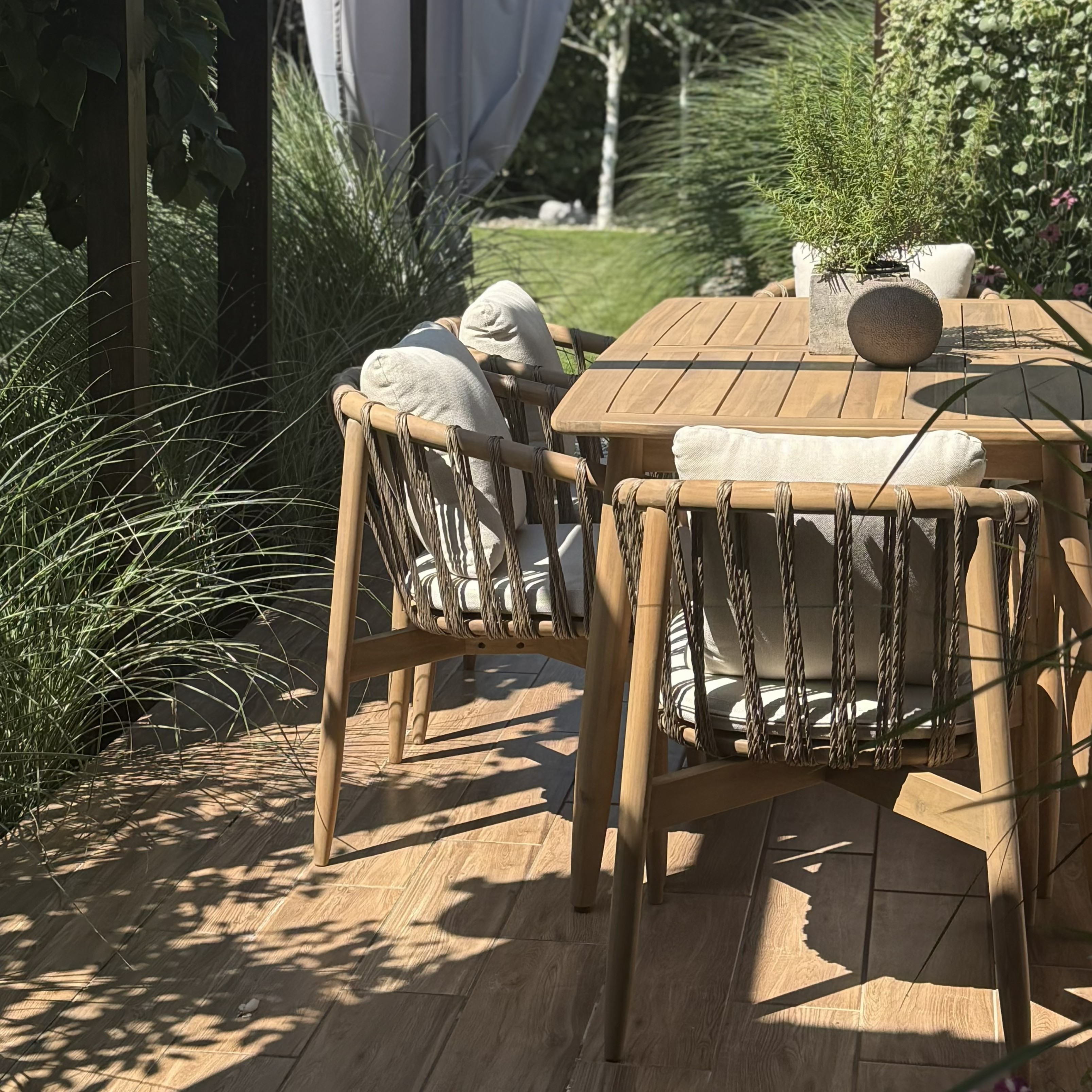 Zestaw jadalniany SAMAR 6+1 Dining - Furrore zdjęcie realizacji 6