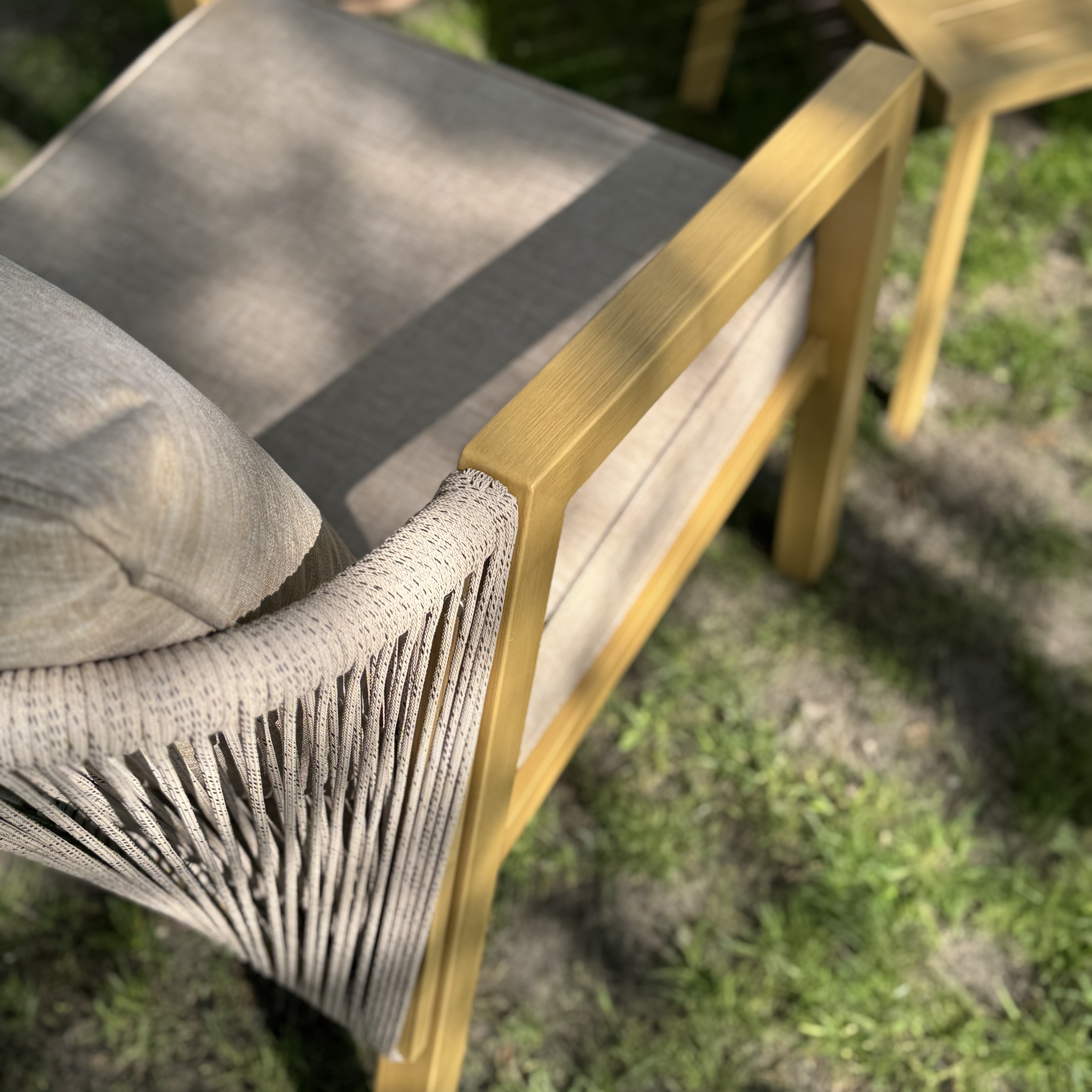 Zestaw tarasowy LOARA CAFFE  WOOD LOOK - Bjørkka zdjęcie realizacji 6