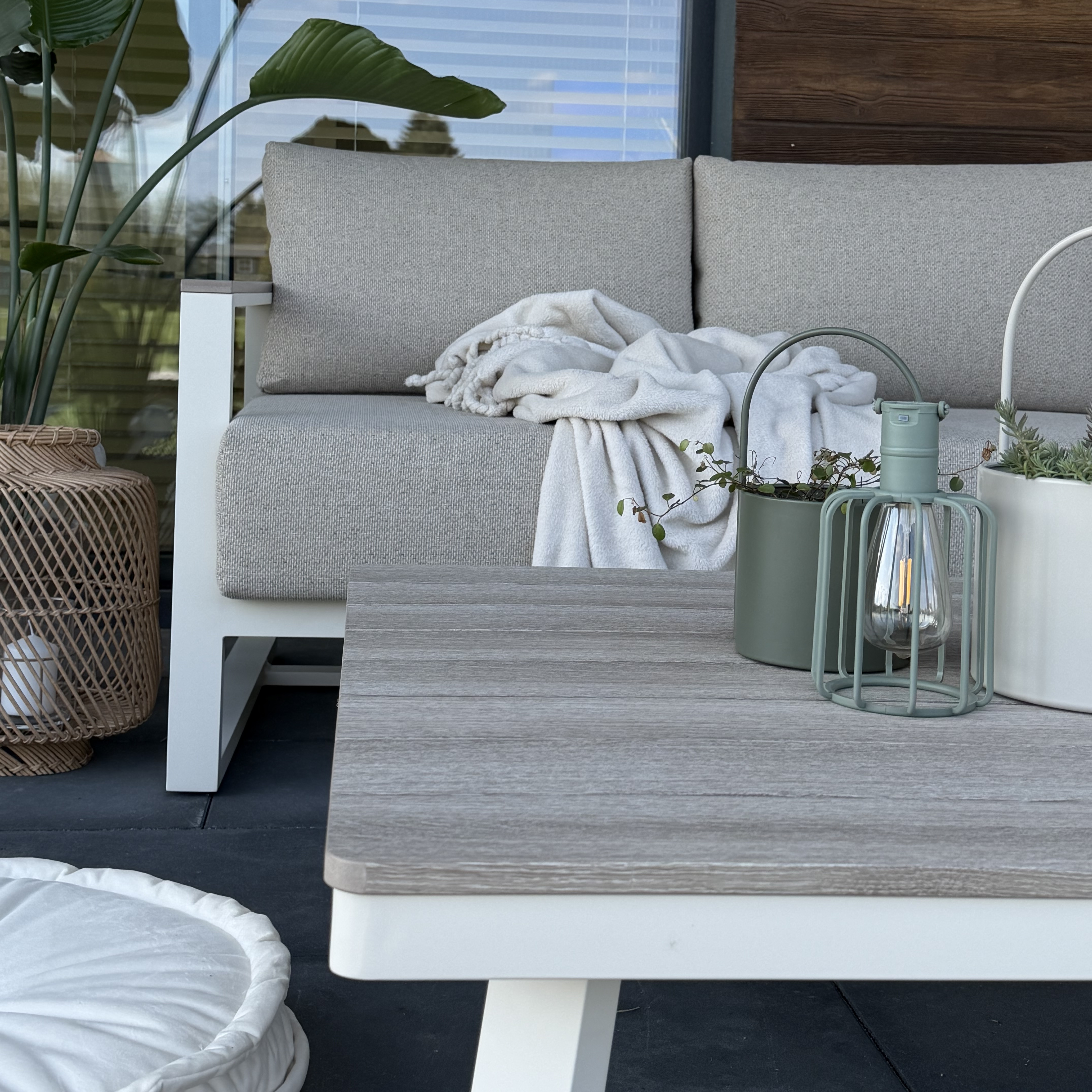 Narożnik ogrodowy STELVIO CAFFE Beige - FURRORE zdjęcie realizacji 4