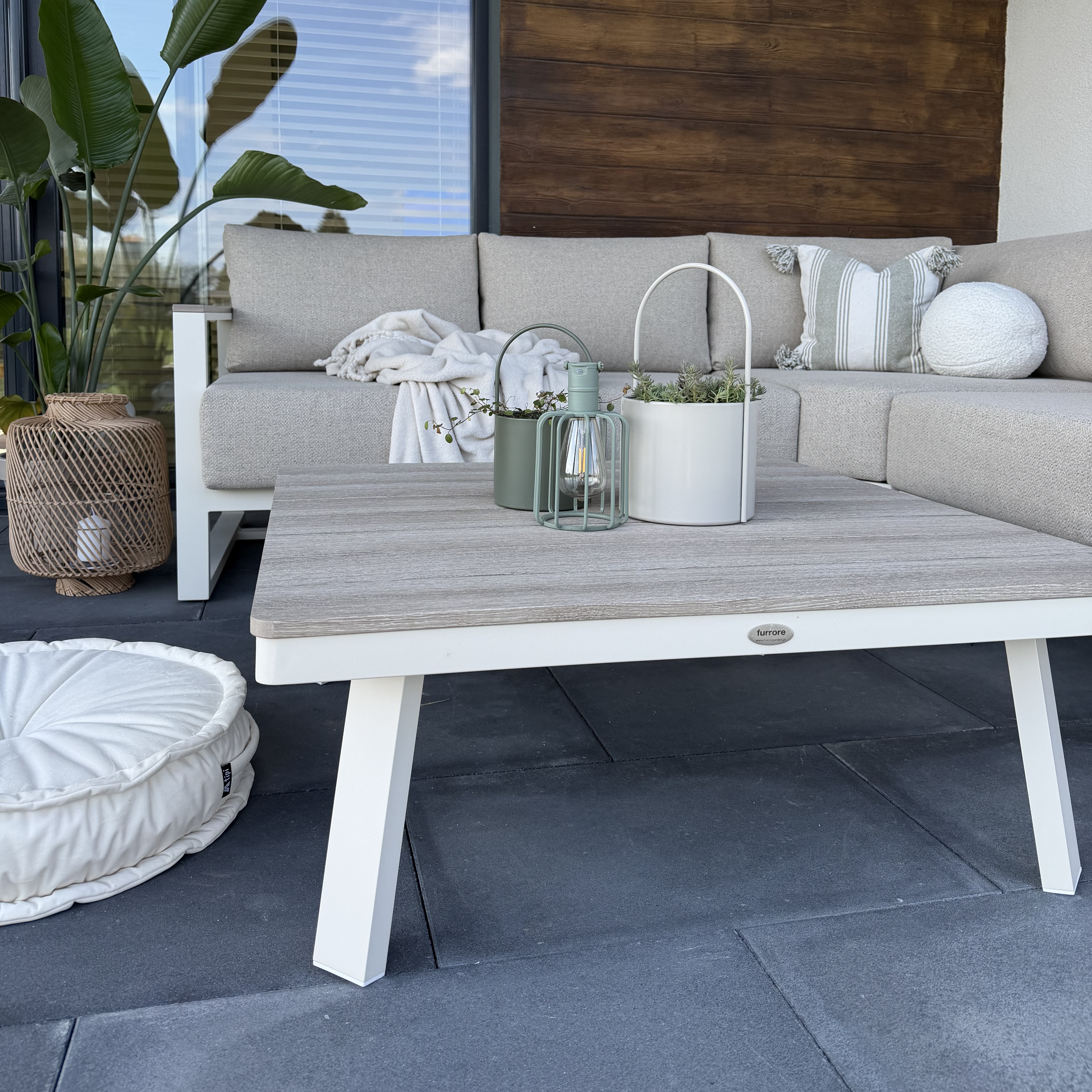 Narożnik ogrodowy STELVIO CAFFE Beige - FURRORE zdjęcie realizacji 5