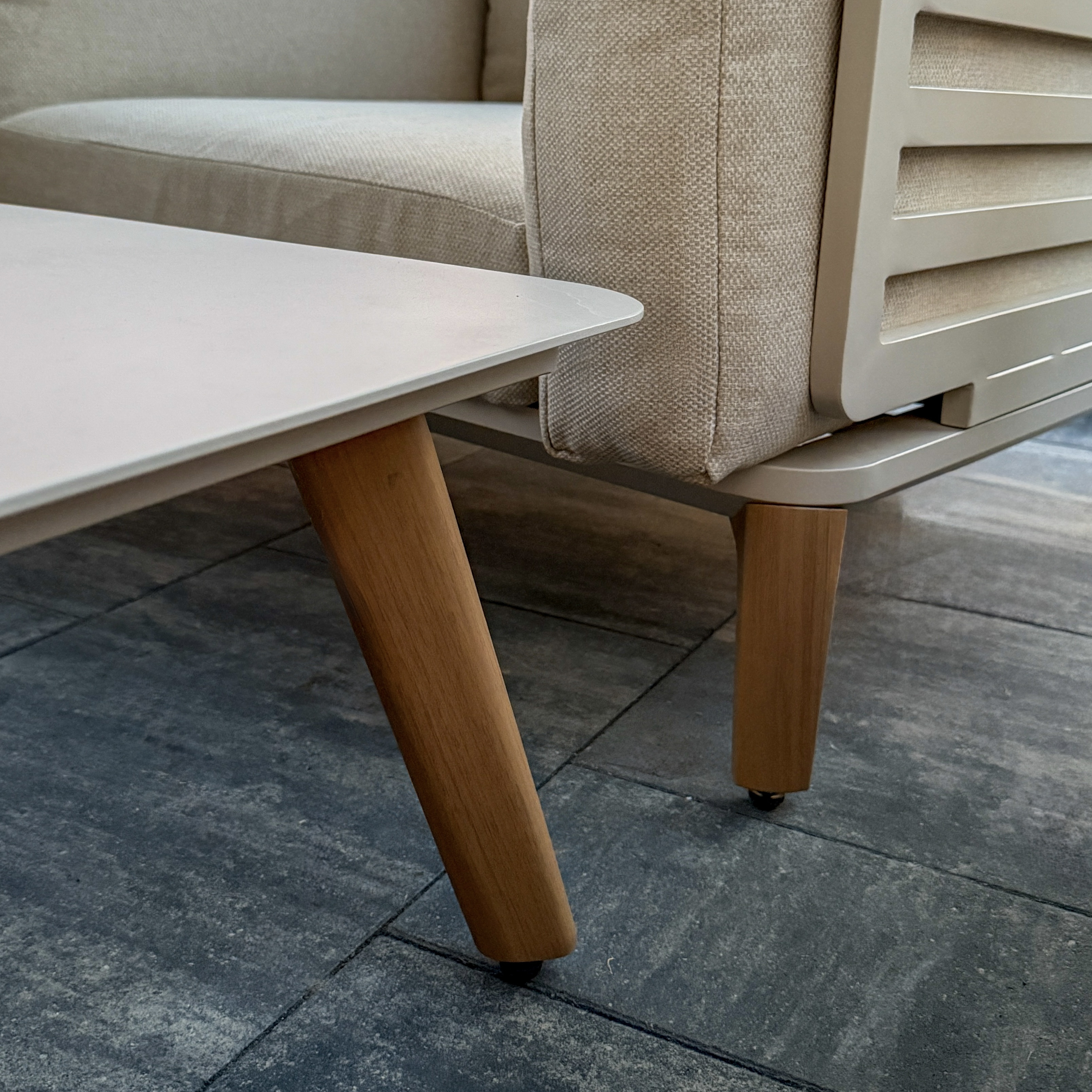Zestaw mebli wypoczynkowych RADISSON CAFFE Beige - Furrore zdjęcie realizacji 1
