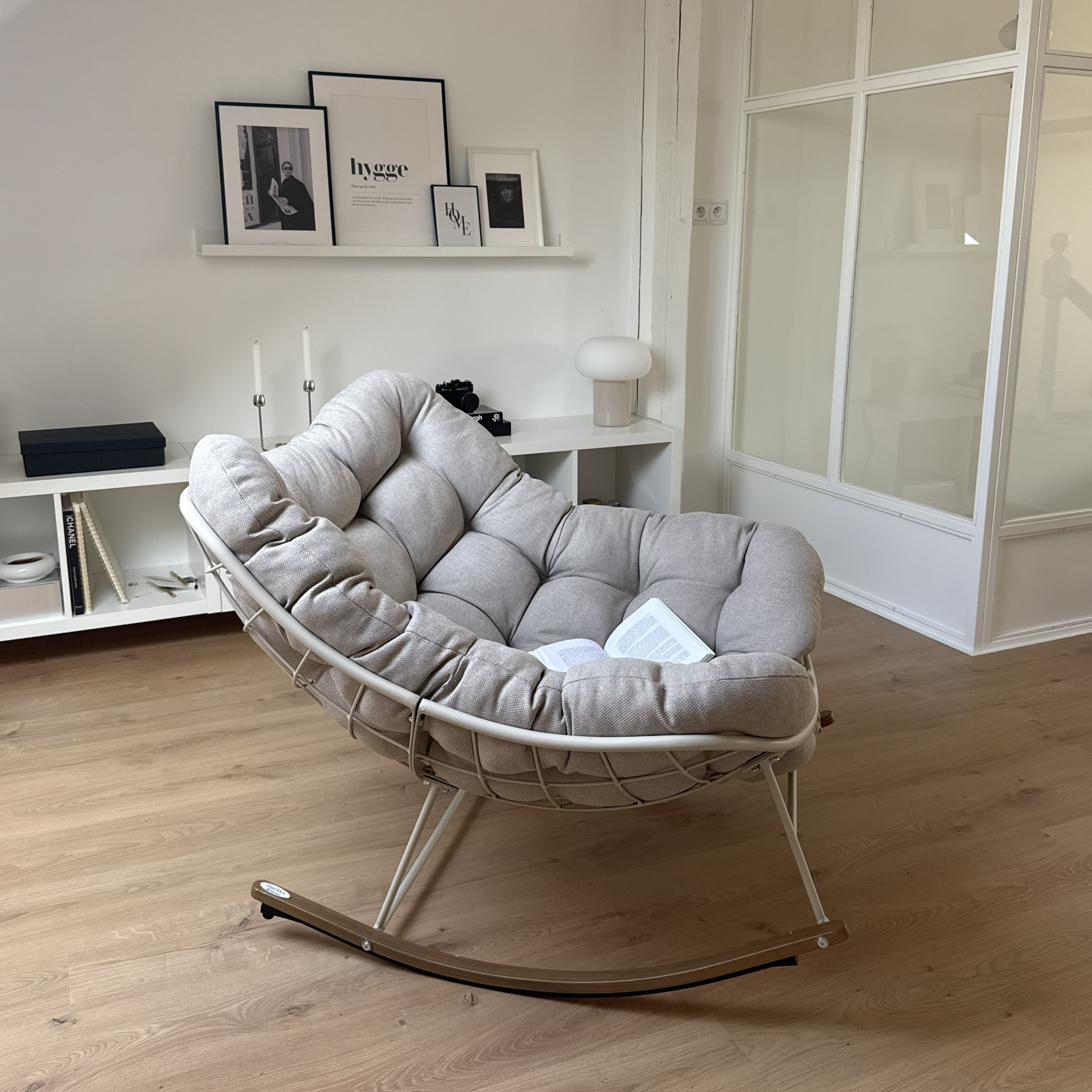 Zestaw na taras RONDA 1+1 Light Beige - BJORKKA zdjęcie realizacji 14