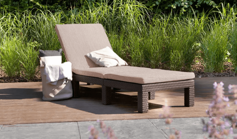 Zestaw leżak&oacute;w ogrodowych DAYTONA DELUXE Brown 2 szt.