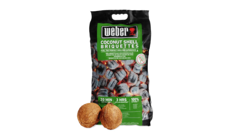 Brykiet ze skorup kokosa 4 kg worek