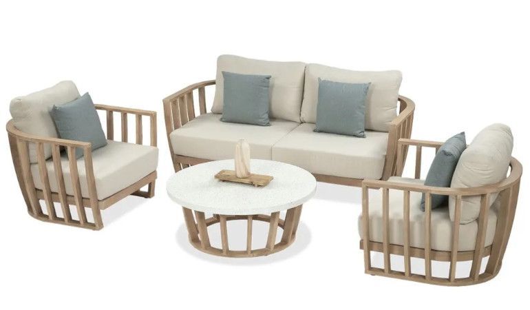 Zestaw mebli ogrodowych MORANDI CAFFE od Furrore