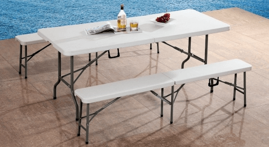 Biały zestaw cateringowy 