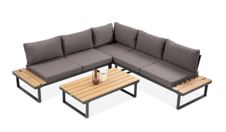 Narożnik wypoczynkowy EMERSON Dark Grey