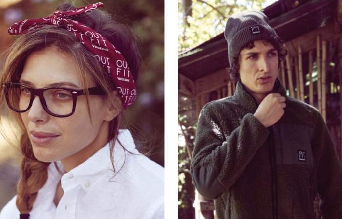 kobieta w chustce na glowie i mezyzna w czapce i polarze do pracy w ogrodzie